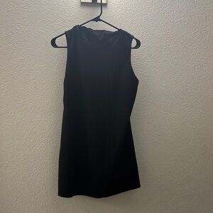 Zara Elegant Black Mini Dress